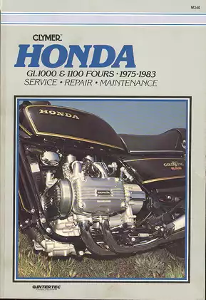 1975-1983 Honda Goldwing GL1000 service repair manual