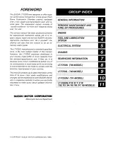 1988–2002 Suzuki LT-F250 QuadRunner 250 Factory Service Manual (P/N 99500-42098-01E) – preview page 2