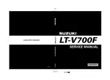 2004–2005 Suzuki LT-V700F / Twin Peaks 700 Service Manual (P/N 99500-46051-01E) – preview page 1