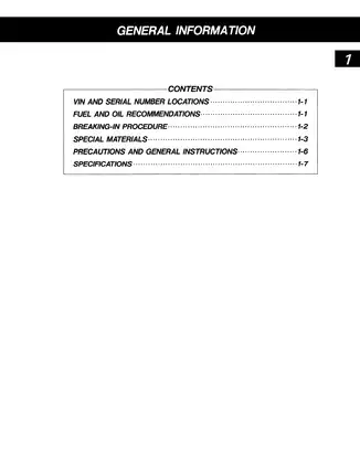 1989-2005 Suzuki QuadRunner 160, LT 160, LT 160E, LT-F160 service manual Preview image 4