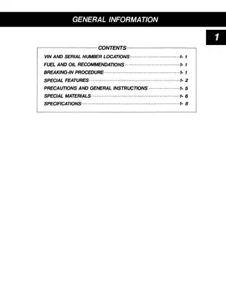 Suzuki LT185 Service Manual - Comprehensive Guide for Mechanics Preview image 5