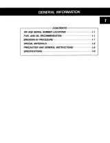 1988–1992 Suzuki LT230E, LT230EJ, LT230EK, LT230EL, LT230EM, and LT230EN QuadRunner 230 Service Manual (P/N 99500-42075-01E) – preview page 5