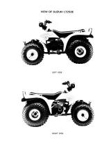 1986 Suzuki LT250E Service & Repair Manual (P/N 99500-42011-01E) – preview page 3