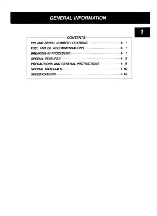 Suzuki LT250E Service Manual - Comprehensive Guide for Mechanics Preview image 5