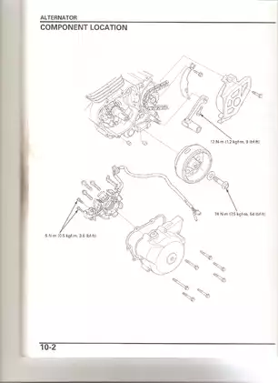 2003-2005 Honda CRF150F repair manual Preview image 1