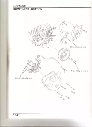 2003-2005 Honda CRF150F repair manual