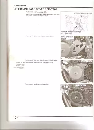 2003-2005 Honda CRF150F repair manual Preview image 3