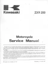 1997 Kawasaki ZXR 250 (ZX250-C6) OEM Service Manual – preview page 2