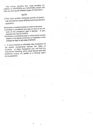 Kawasaki ZXR 250 Motorcycle Service Manual - Comprehensive Guide Preview image 5