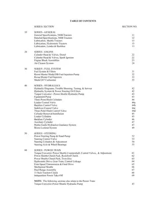 Case 580CK Model B Backhoe Loader Service Manual - Comprehensive Guide Preview image 2