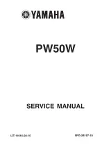 Yamaha PW50W Minibike 2007–2012 OEM Service Manual  (P/N LIT-11616-20–15) – preview page 1