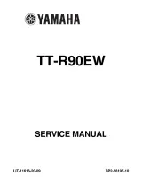 1999–2007 Yamaha TT-R90EW Service Manual (P/N LIT-11616-20-09) – preview page 1