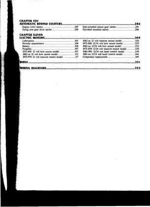 1973-1990 Evinrude Johnson 2 hp - 40 hp outboard motor service manual Preview image 4