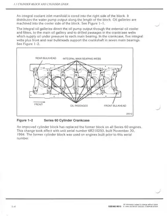 Detroit Diesel Series 60 Engine Service Manual (1996) Preview image 5