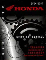 Honda FourTrax Rancher TRX400FA/FGA 2004–2007 ATV Factory Service Manual (P/N 07ZA0-MJ40100) – preview page 1