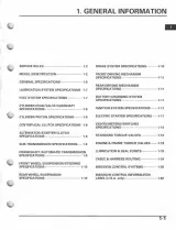 Honda FourTrax Rancher TRX400FA/FGA 2004–2007 ATV Factory Service Manual (P/N 07ZA0-MJ40100) – preview page 5