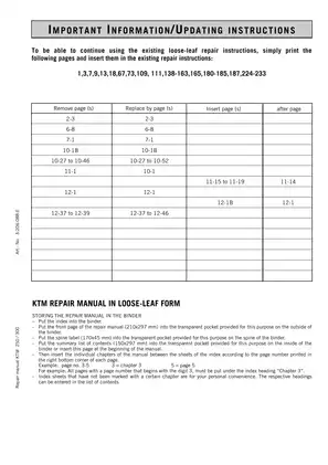 2004-2010 KTM 250, 300 service manual Preview image 3