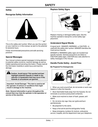 John Deere LA 100 series, LA130-LA175 lawn tractor technical manual Preview image 5