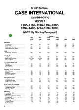 CASE David Brown 1190, 1194, 1290, 1294, 1390, 1394, 1490, 1494, 1594, 1690 Tractor Shop Manual (P/N 87500293) – preview page 2