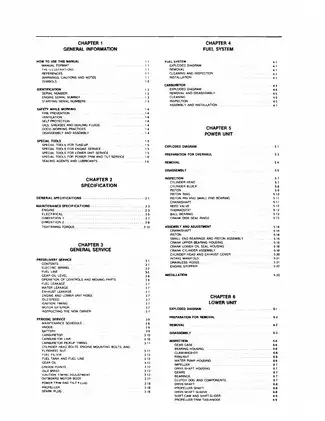 Yamaha CV115E Outboard Motor Service Manual - Comprehensive Guide for Maintenance and Repair Preview image 5
