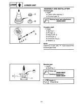 Yamaha Marine 6U/8U (6CM, 6CEM, 8CM, and 8CEM) Outboard Motor Service Manual (P/N 6H6-28197-Z5-11) – preview page 5