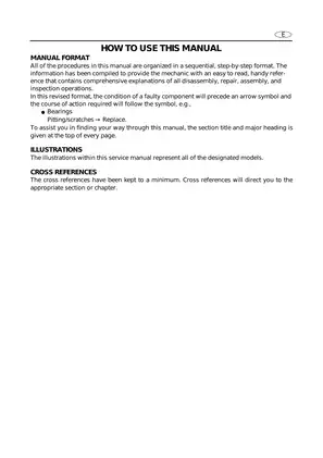Yamaha Outboard Motor 25HP & 30HP Service Manual Preview image 3