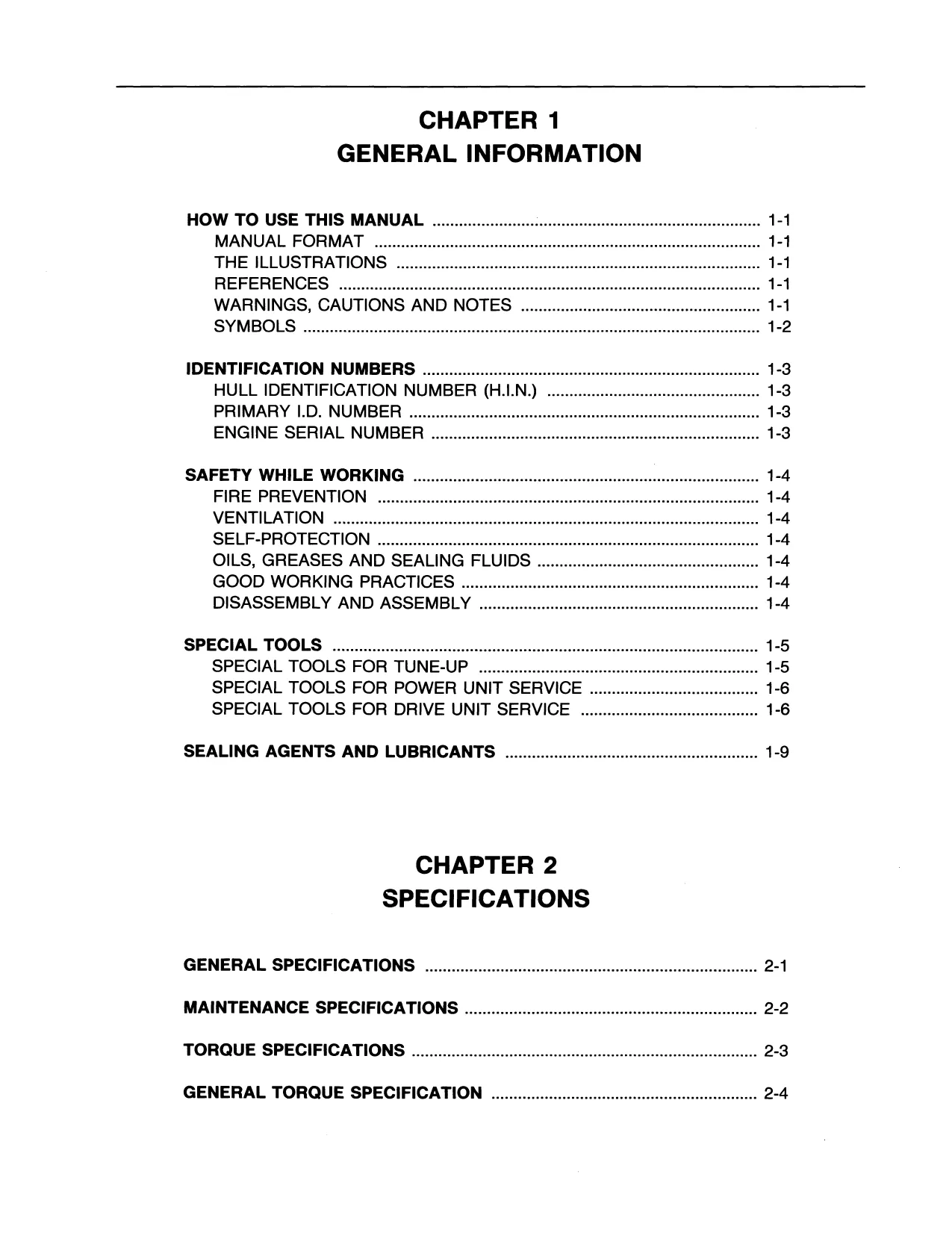 Yamaha WaveRunner Service Manual & Repair Guide (All Models) Preview image 2