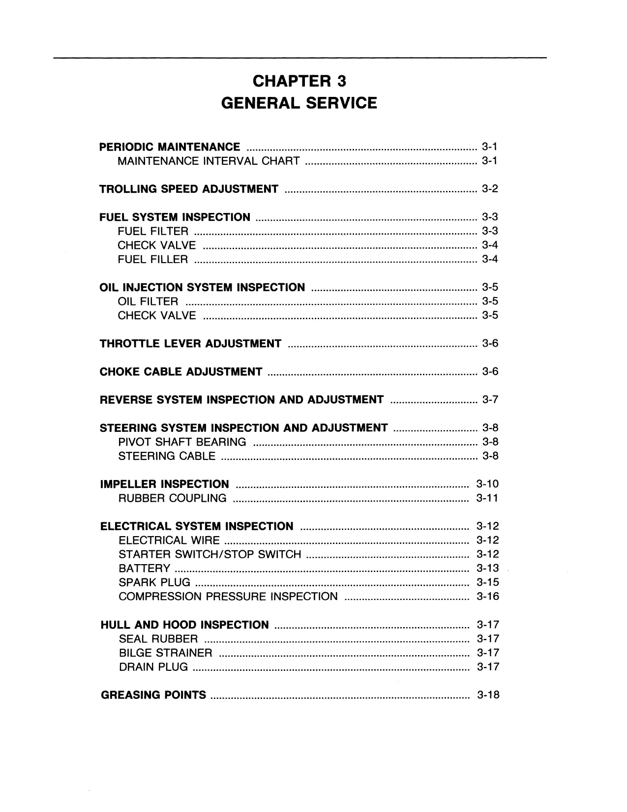 Yamaha WaveRunner Service Manual & Repair Guide (All Models) Preview image 3