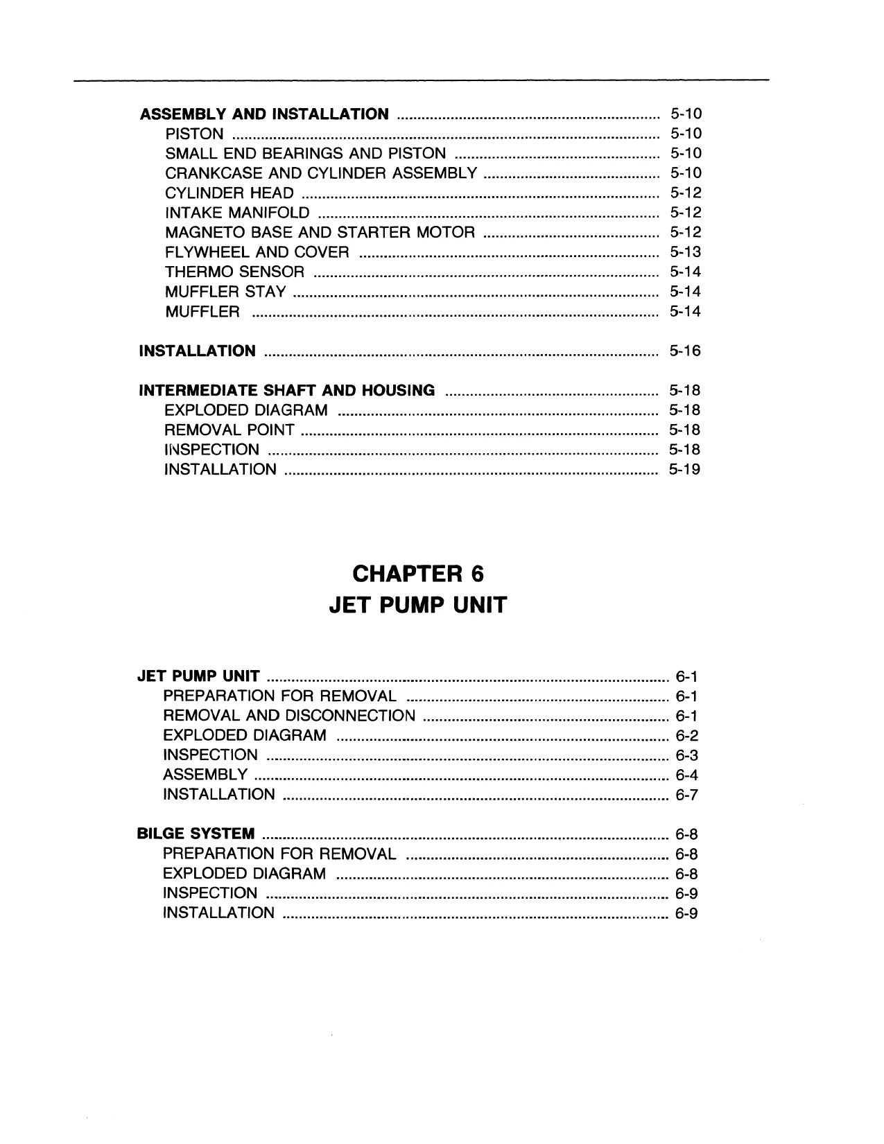 Yamaha WaveRunner Service Manual & Repair Guide (All Models) Preview image 5