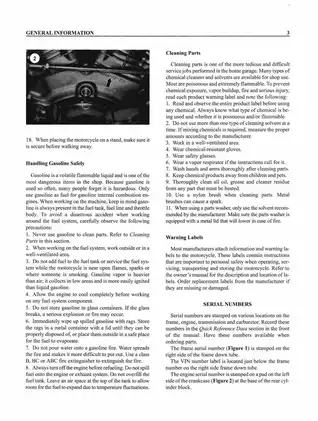 1984-1999 Harley-Davidson Touring FLH, FLT, FXR, FXWG service manual Preview image 3