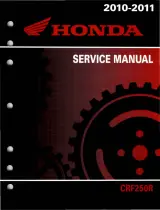 Honda CRF250R Service Manual 2010–2011 (P/N MR-437) – preview page 1
