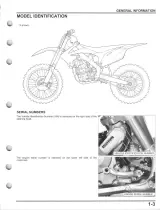 Honda CRF250R Service Manual 2010–2011 (P/N MR-437) – preview page 2