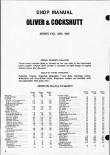 Oliver 1755, 1855, 1955 Tractors Service Manual (P/N DL-SM-3) – preview page 2