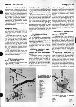 Comprehensive Service Manual for Oliver Tractors 1755, 1855, and 1955 Preview image 5
