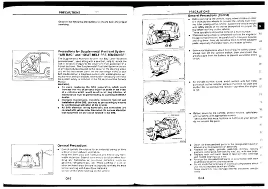 1995 Nissan 200SX / S14 Silvia workshop manual Preview image 4