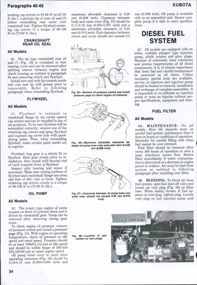 Preview: 1976–1987 Kubota L185, L235, L245, L275, L285, L295, L305, L345, L355 Tractor Shop Manual (P/N K-201)