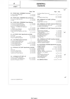 1978-1984 FiatTrattori 580, 580 DT, 680, 680 DT tractor workshop manual Preview image 4