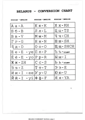 1962-1985 Belarus™ MTZ-50, MTZ-80, MTZ-90, MTZ-500, MTZ-800, MTZ-900 tractor workshop manual Preview image 3