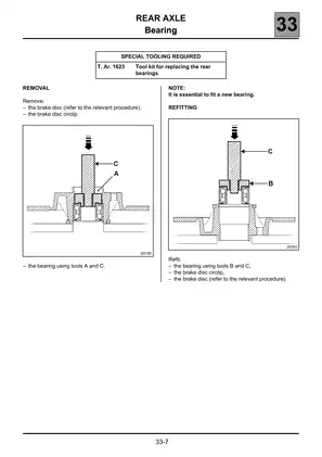 2001-2007 Nissan Primastar X83 series repair manual Preview image 5