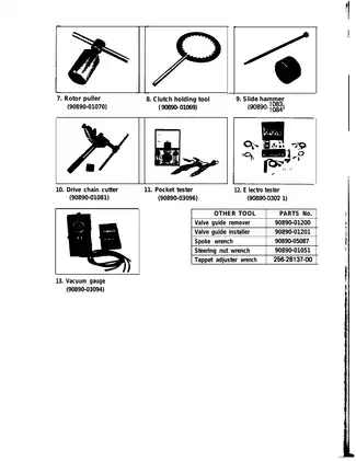 1974-1980 Yamaha XS650 service manual Preview image 4