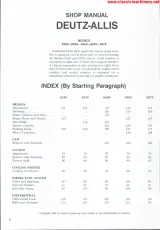 1990–2000 Deutz-Allis 6240, 6250, 6260, 6265, 6275 Tractor Shop Manual – preview page 1