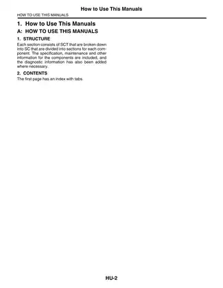 Subaru Impreza 2009 MY Service Manual: Maintenance & Repair Guide Preview image 2