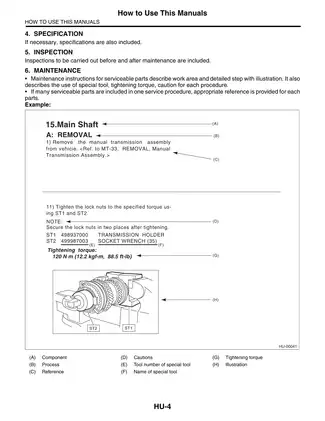 2009 Subaru Impreza shop manual Preview image 4