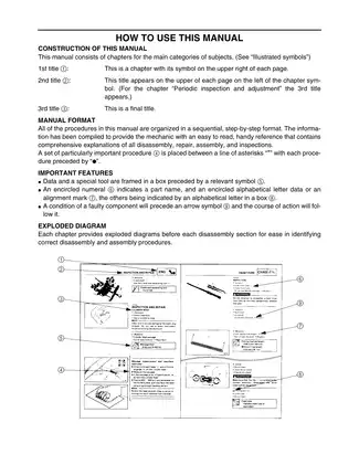 1987-2004 Yamaha YFM 350 Warrior ATV service manual Preview image 4