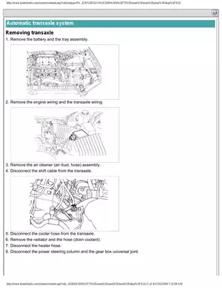 2002-2005 Kia Carnival service manual Preview image 4