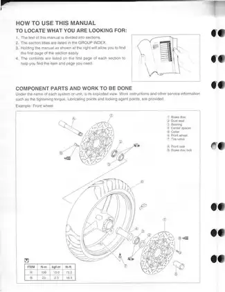 2003-2007 Suzuki SV1000S repair manual Preview image 2