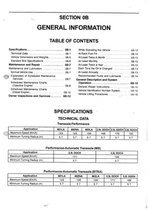 SsangYong Musso manual for 1993-2005 models Preview image 5