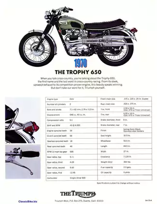 1963-1970 Triumph T120R Bonneville 650 OEM workshop manual Preview image 5