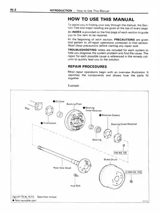 1982-1989 Toyota Tarago, Townace, Liteace repair manual Preview image 3