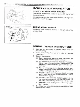1982-1989 Toyota Tarago, Townace, Liteace repair manual Preview image 5